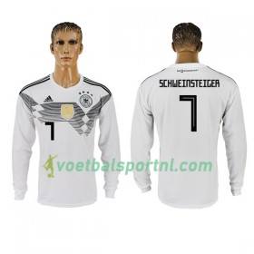 Duitsland Schweinsteiger 7 Thuis Shirt WK voetbal 2018 L/S